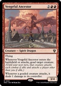 Vengeful Ancestor - Commander: Murders at Karlov Manor - Magic: The Gathering card