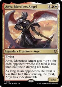 Anya, Merciless Angel - Commander: Murders at Karlov Manor - Magic: The Gathering card