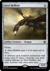Steel Hellkite - Commander: Murders at Karlov Manor - Magic: The Gathering card