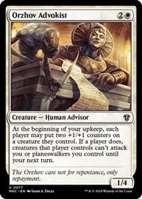 Orzhov Advokist - Commander: Murders at Karlov Manor - Magic: The Gathering card