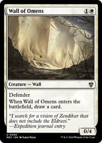 Wall of Omens - Commander: Murders at Karlov Manor - Magic: The Gathering card