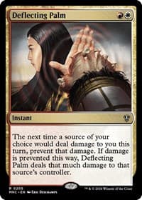 Deflecting Palm - Commander: Murders at Karlov Manor - Magic: The Gathering card
