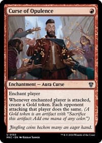 Curse of Opulence - Commander: Murders at Karlov Manor - Magic: The Gathering card