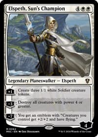 Elspeth, Sun's Champion - Commander: Murders at Karlov Manor - Magic: The Gathering card