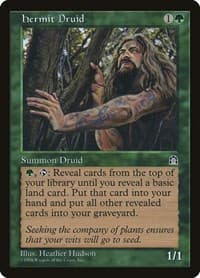 Hermit Druid - Stronghold - Magic: The Gathering card