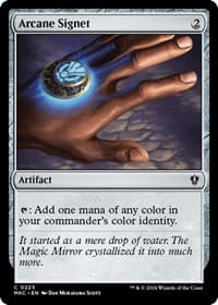 Arcane Signet - Commander: Murders at Karlov Manor - Magic: The Gathering card