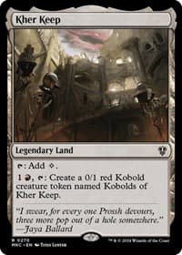 Kher Keep - Commander: Murders at Karlov Manor - Magic: The Gathering card
