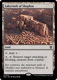 Labyrinth of Skophos - Commander: Murders at Karlov Manor - Magic: The Gathering card