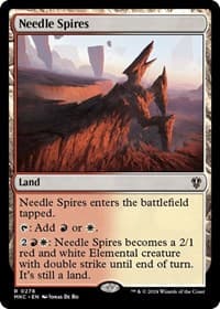 Needle Spires - Commander: Murders at Karlov Manor - Magic: The Gathering card