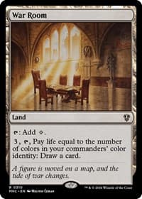 War Room - Commander: Murders at Karlov Manor - Magic: The Gathering card