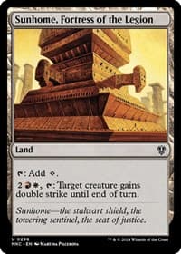 Sunhome, Fortress of the Legion - Commander: Murders at Karlov Manor - Magic: The Gathering card