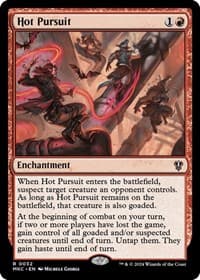 Hot Pursuit - Commander: Murders at Karlov Manor - Magic: The Gathering card