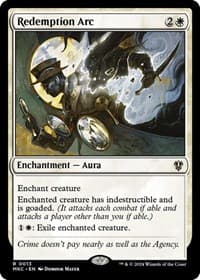 Redemption Arc - Commander: Murders at Karlov Manor - Magic: The Gathering card