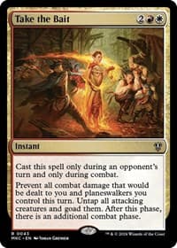 Take the Bait - Commander: Murders at Karlov Manor - Magic: The Gathering card
