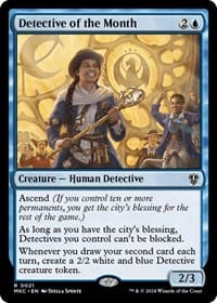 Detective of the Month - Commander: Murders at Karlov Manor - Magic: The Gathering card