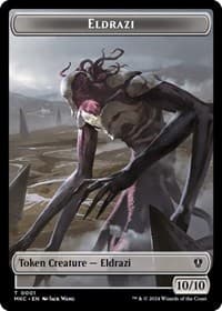 Eldrazi // Tiny Double-Sided Token - Commander: Murders at Karlov Manor - Magic: The Gathering card