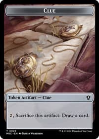 Clue // Insect (0017) Double-Sided Token - Commander: Murders at Karlov Manor - Magic: The Gathering card