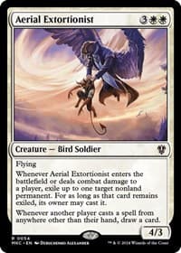 Aerial Extortionist - Commander: Murders at Karlov Manor - Magic: The Gathering card