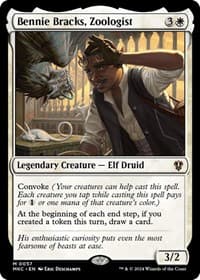 Bennie Bracks, Zoologist - Commander: Murders at Karlov Manor - Magic: The Gathering card