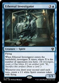 Ethereal Investigator - Commander: Murders at Karlov Manor - Magic: The Gathering card
