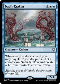 Nadir Kraken - Commander: Murders at Karlov Manor - Magic: The Gathering card