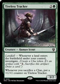 Tireless Tracker - Commander: Murders at Karlov Manor - Magic: The Gathering card