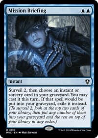 Mission Briefing - Commander: Murders at Karlov Manor - Magic: The Gathering card