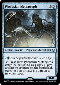 Phyrexian Metamorph - Commander: Murders at Karlov Manor - Magic: The Gathering card
