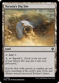 Tocasia's Dig Site - Commander: Murders at Karlov Manor - Magic: The Gathering card
