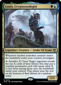 Lonis, Cryptozoologist - Commander: Murders at Karlov Manor - Magic: The Gathering card