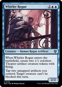 Whirler Rogue - Commander: Murders at Karlov Manor - Magic: The Gathering card