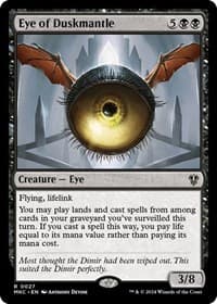Eye of Duskmantle - Commander: Murders at Karlov Manor - Magic: The Gathering card
