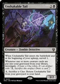 Unshakable Tail - Commander: Murders at Karlov Manor - Magic: The Gathering card