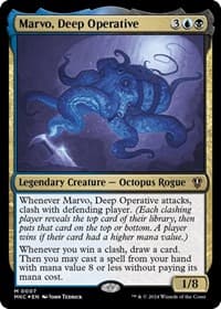 Marvo, Deep Operative - Commander: Murders at Karlov Manor - Magic: The Gathering card