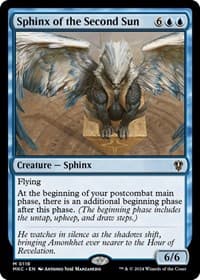 Sphinx of the Second Sun - Commander: Murders at Karlov Manor - Magic: The Gathering card