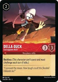 Della Duck - Unstoppable Mom - Into the Inklands - Disney Lorcana card