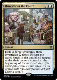Disorder in the Court - Commander: Murders at Karlov Manor - Magic: The Gathering card