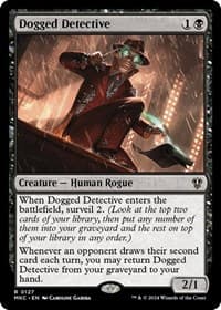 Dogged Detective - Commander: Murders at Karlov Manor - Magic: The Gathering card