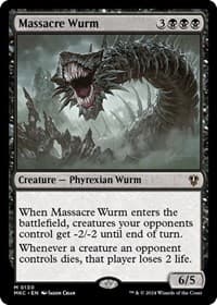 Massacre Wurm - Commander: Murders at Karlov Manor - Magic: The Gathering card
