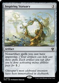 Inspiring Statuary - Commander: Murders at Karlov Manor - Magic: The Gathering card