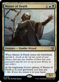 Master of Death - Commander: Murders at Karlov Manor - Magic: The Gathering card