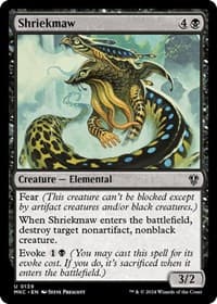 Shriekmaw - Commander: Murders at Karlov Manor - Magic: The Gathering card