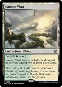 Canopy Vista - Commander: Murders at Karlov Manor - Magic: The Gathering card