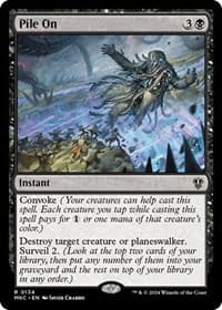 Pile On - Commander: Murders at Karlov Manor - Magic: The Gathering card