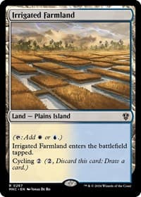 Irrigated Farmland - Commander: Murders at Karlov Manor - Magic: The Gathering card