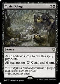 Toxic Deluge - Commander: Murders at Karlov Manor - Magic: The Gathering card