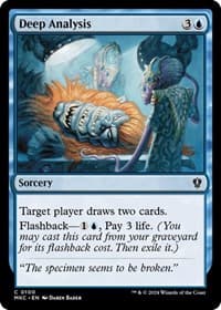 Deep Analysis - Commander: Murders at Karlov Manor - Magic: The Gathering card