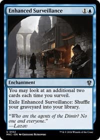 Enhanced Surveillance - Commander: Murders at Karlov Manor - Magic: The Gathering card