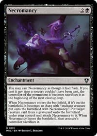 Necromancy - Commander: Murders at Karlov Manor - Magic: The Gathering card