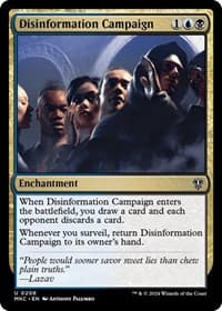 Disinformation Campaign - Commander: Murders at Karlov Manor - Magic: The Gathering card